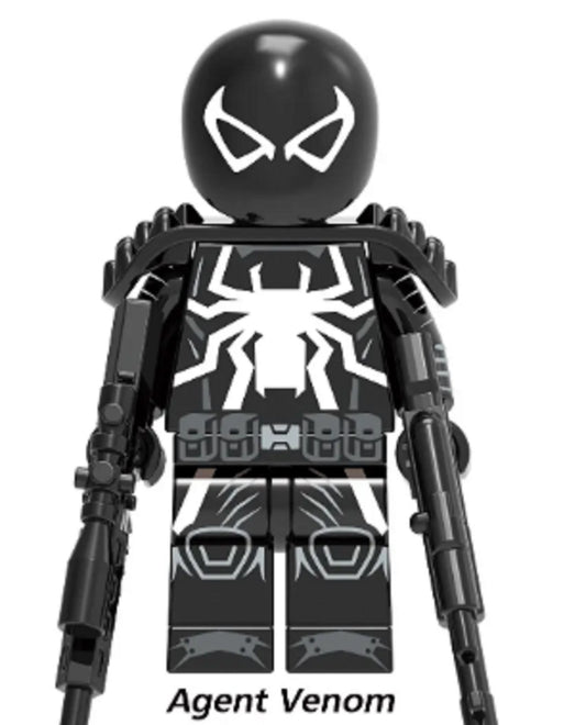 Agent Venom Custom-Designed Minifigure